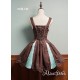 Alice Girl Bear Chocolate Short and Long Skirt and JSK(2nd Pre-Order/2 Colours/Full Payment Without Shipping)